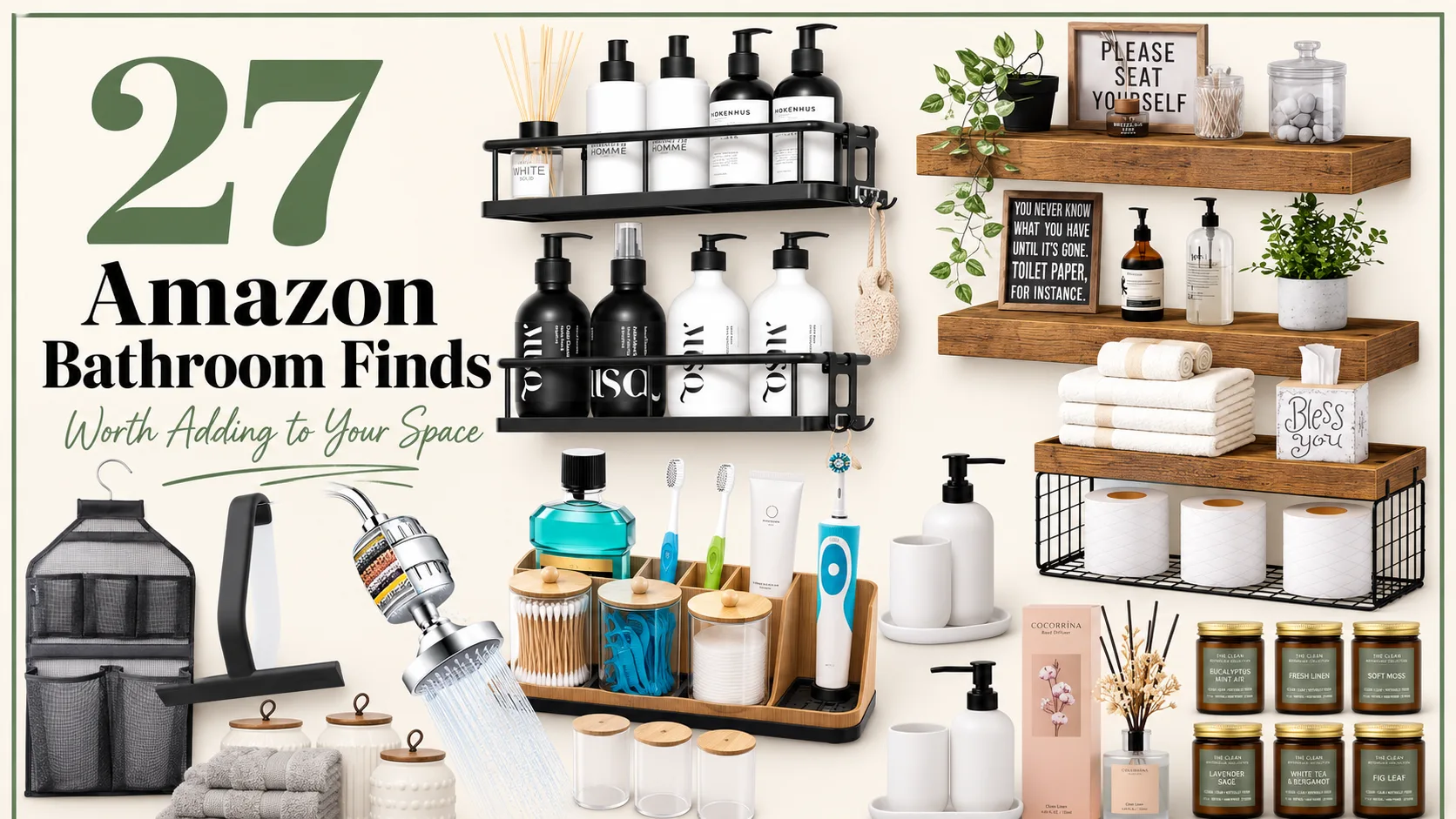 27 Amazon Bathroom Finds Worth Adding to Your Space