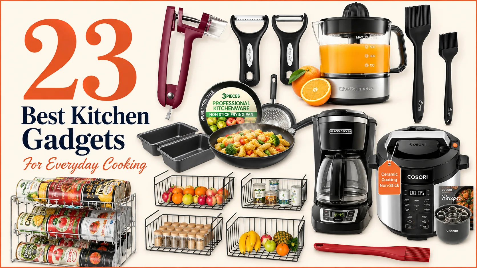23 Best Kitchen Gadgets for Everyday Cooking