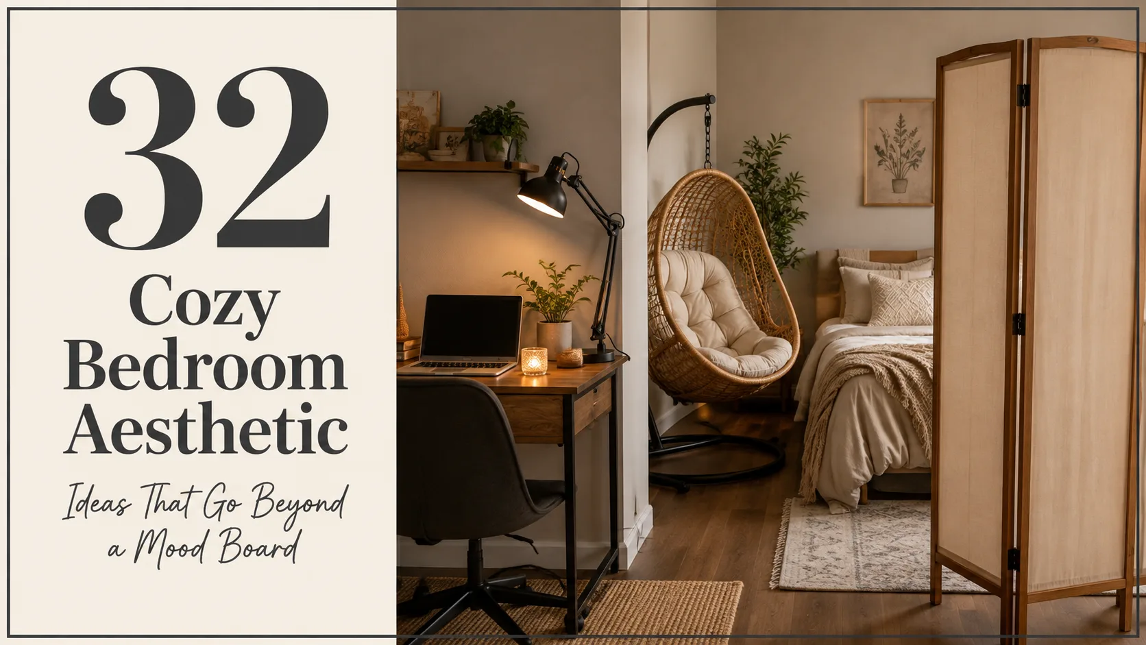 32 Cozy Bedroom Aesthetic Ideas That Go Beyond a Mood Board