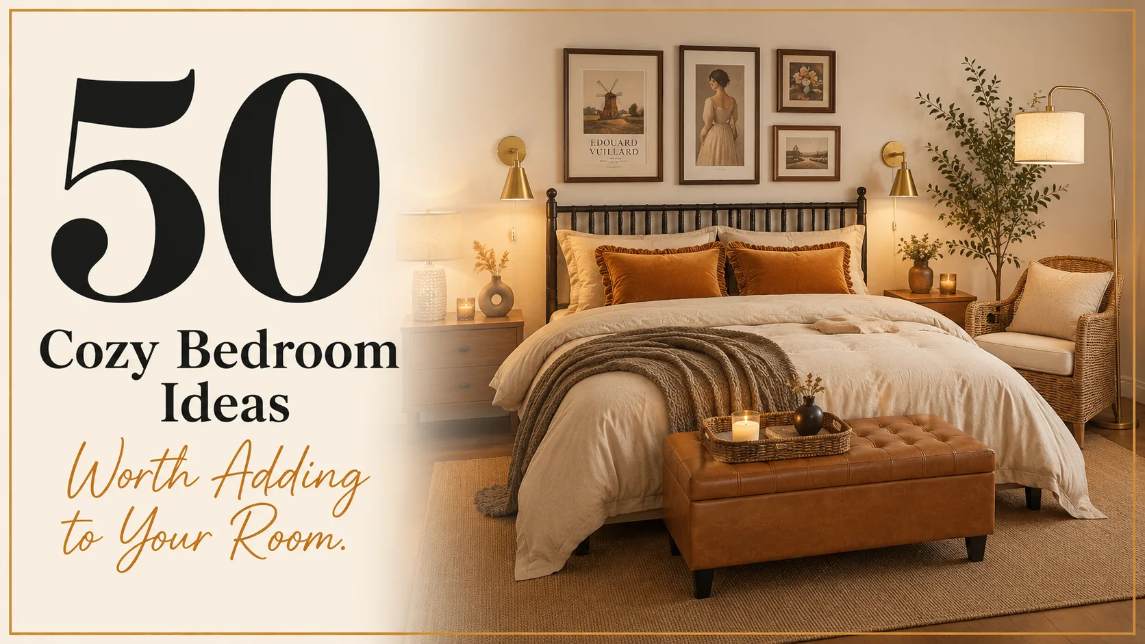 50 Cozy Bedroom Ideas Worth Adding to Your Room