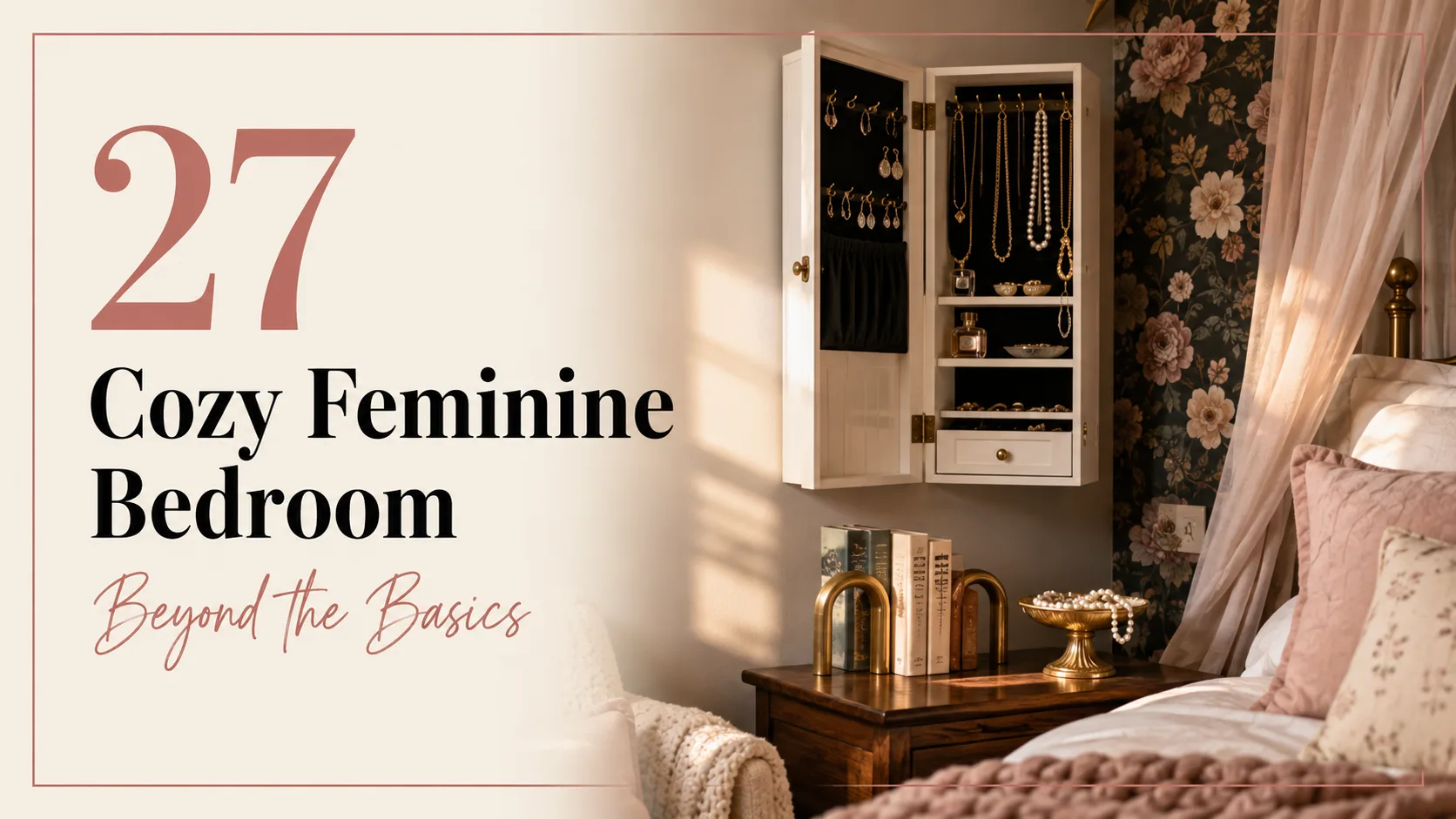 27 Cozy Feminine Bedroom Ideas Beyond the Basics