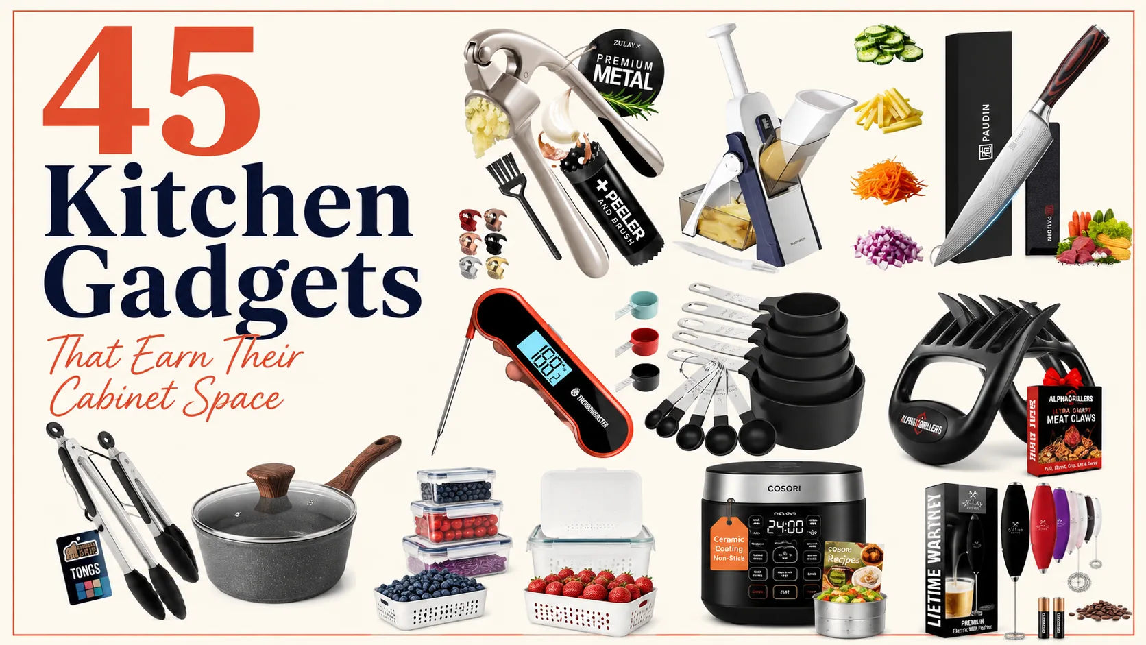 45 Kitchen Gadgets That Earn Their Cabinet Space