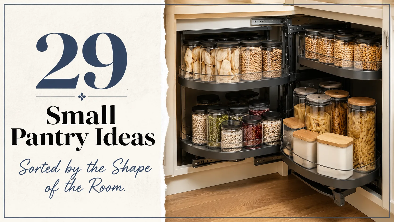 29 Small Pantry Ideas Sorted by the Actual Shape of the Room