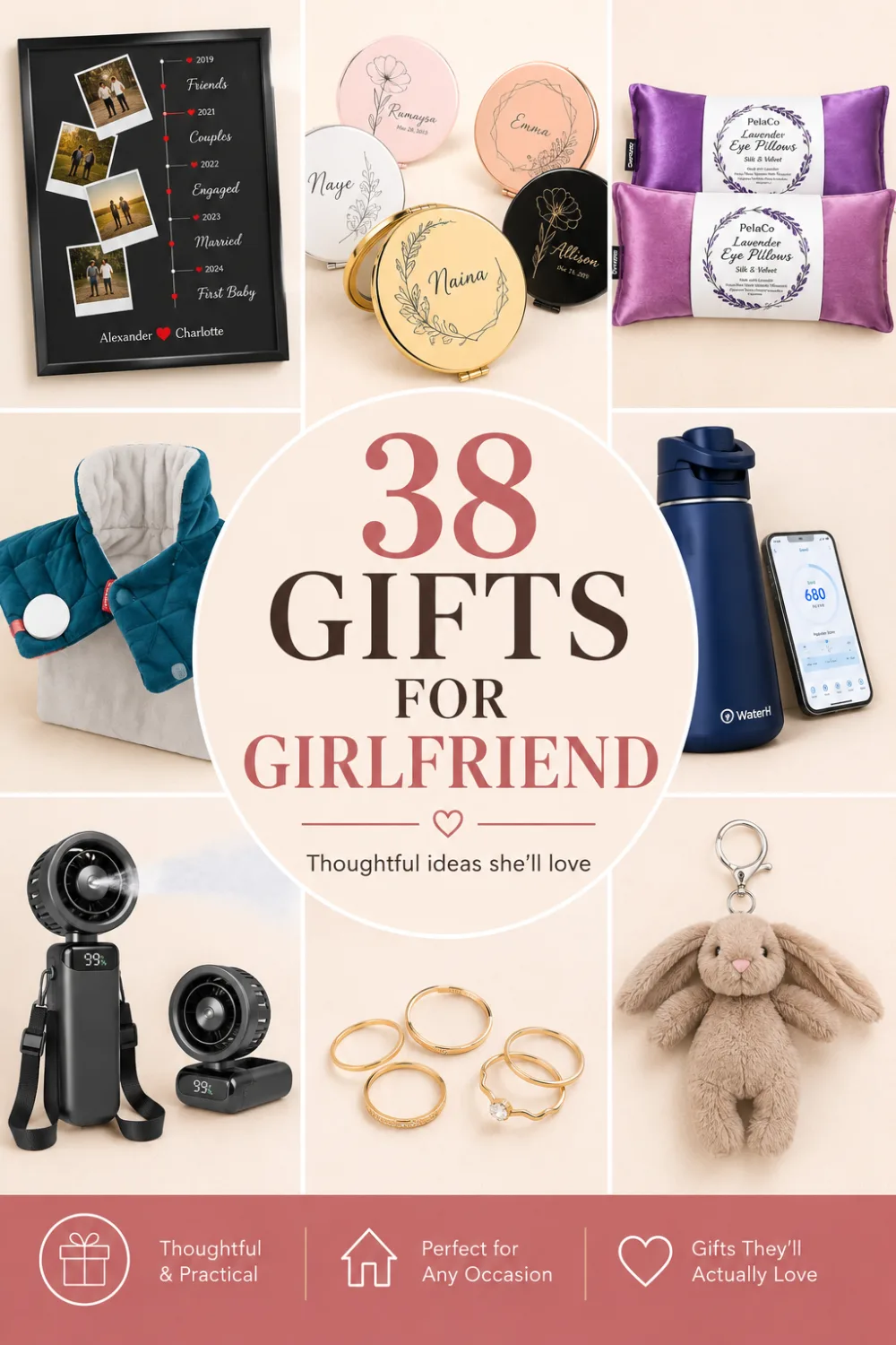 38 Gifts for Girlfriend, Sorted by Relationship Stage, pin this list