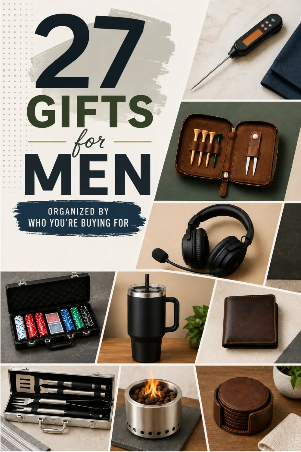 27 Gifts for Men, Organized by Who You're Buying For, pin this list