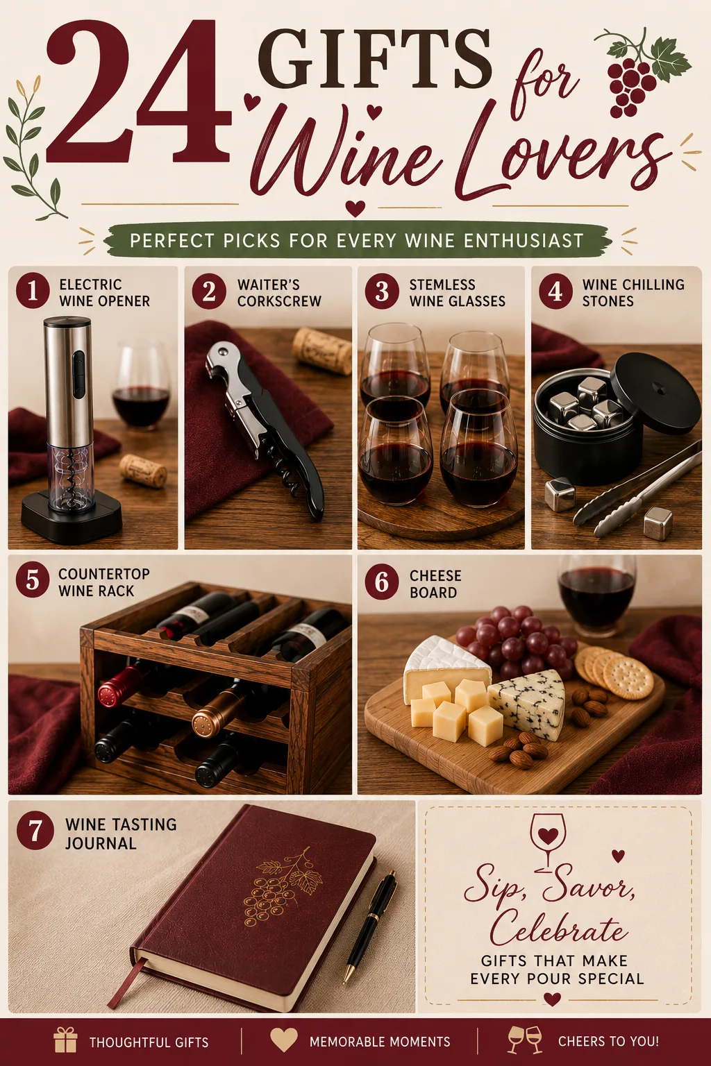 24 Gifts for Wine Lovers That Aren't Just Another Bottle, pin this list