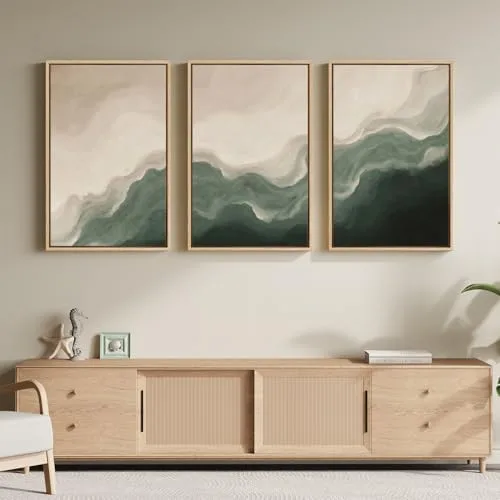 Abstract Landscape Canvas Set, 3-Piece