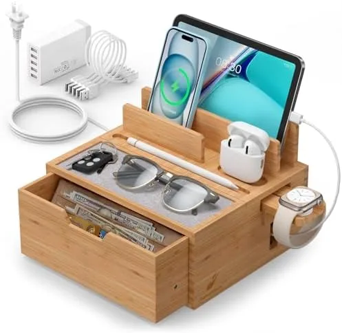 Create a Charging Spot So Phones Stop Tangling in Cords
