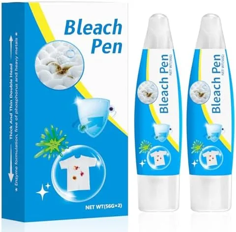 Bleach pen two-pack