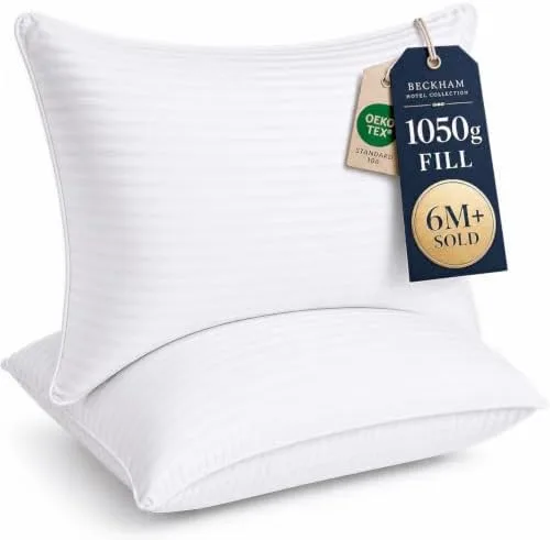 Beckham Hotel Collection Bed Pillows, Set of 2