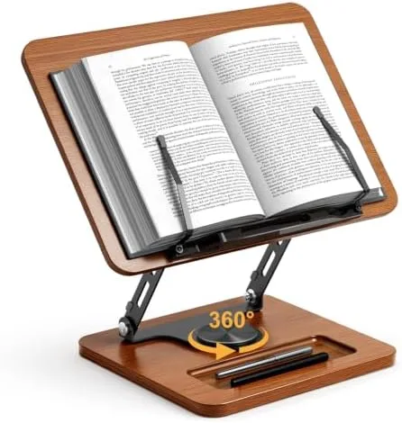 Adjustable Wood Book Stand