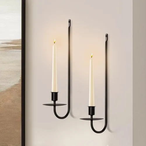 Swap the Lamp for Sconces and Free Up the Nightstand