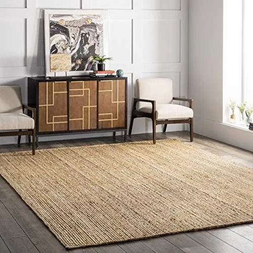 Braided Jute Area Rug