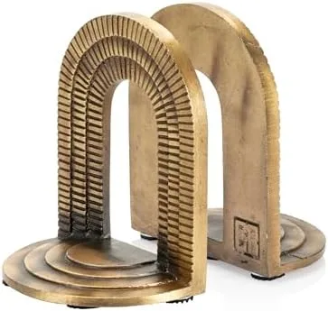 Prop Up a Stack of Books with Real Bookends