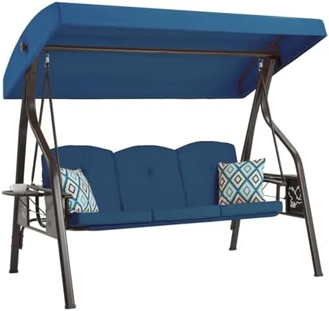 Drape a Canopy Over the Swing for Extra Softness