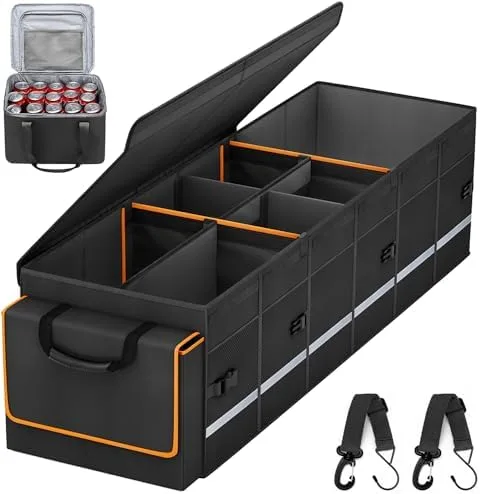 Car Trunk Organizer with Lid