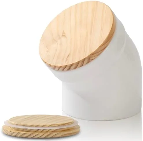 Ceramic Salt Pig with Lid