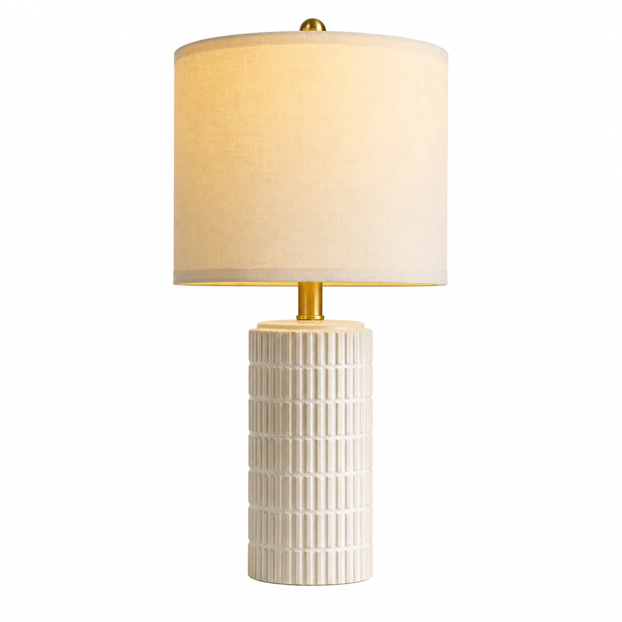 Ceramic Table Lamp, Set of 2