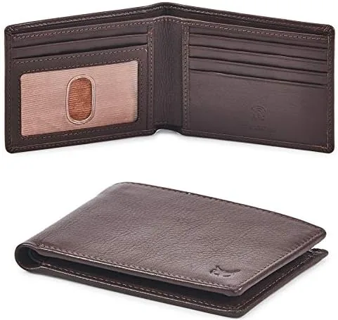 Classic Leather Bifold Wallet