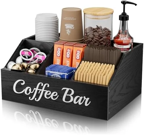 Coffee Bar Organizer Station