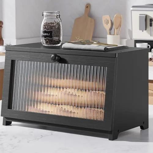 Countertop Bread Box with Window