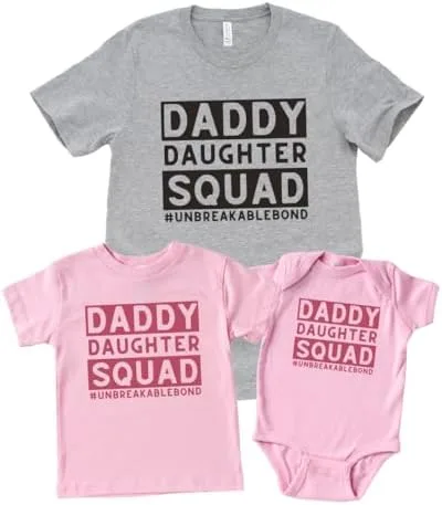 Daddy Daughter Matching Shirt Set