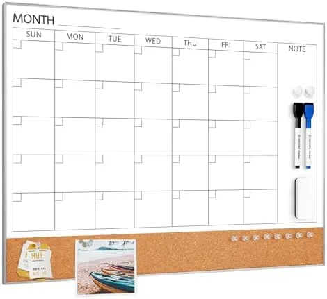 Cross Off a Room on a Wall Calendar Instead of Trying to Remember What's Done