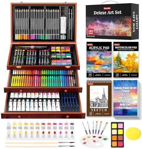 192-Piece Deluxe Art Set