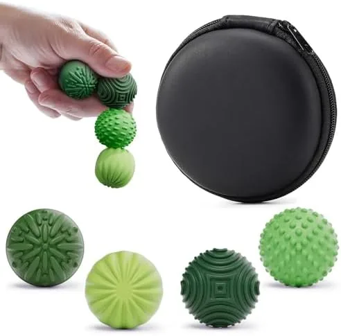 Desk Fidget Massage Ball Set