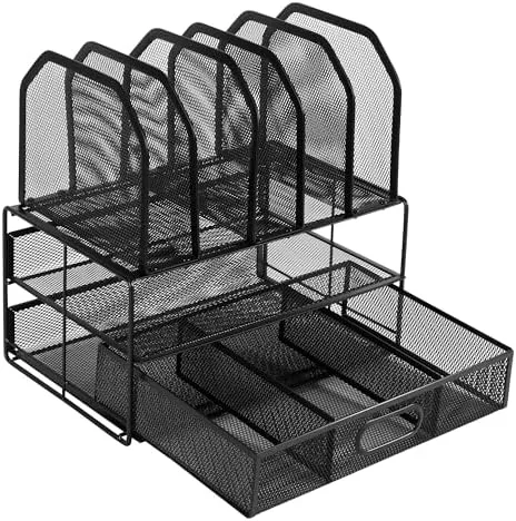 Corral Pens and Loose Papers Into One Tray
