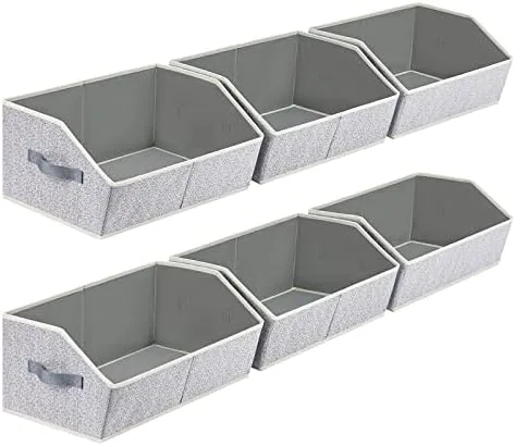 Split One Open Shelf Into Separate Bins, Not One Pile