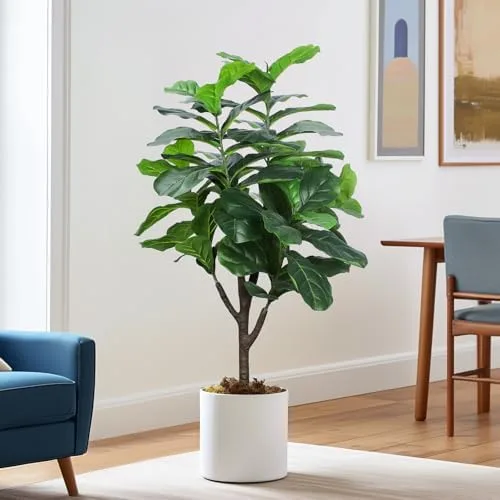 Faux Fiddle Leaf Fig Tree