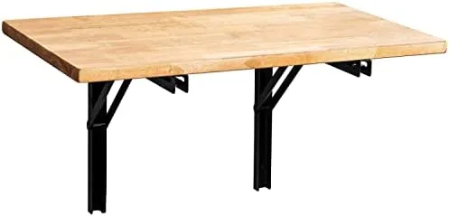 Mount a Fold-Down Shelf That Disappears When It's Not in Use