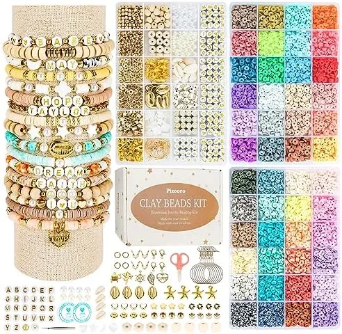 Clay Beads Friendship Bracelet Kit