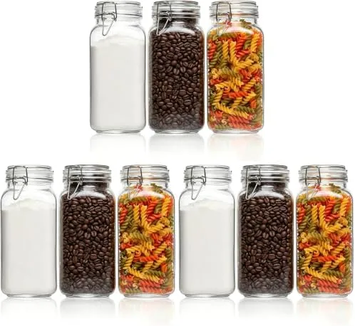 Store Baking Supplies in Matching Jars Instead of Their Original Bags