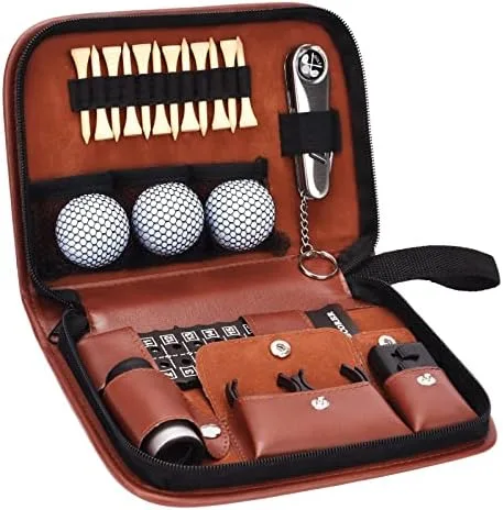 Leather Golf Accessory Case