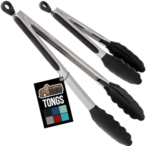 Gorilla Grip Kitchen Tongs