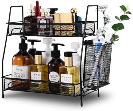 Gather Grooming Gear into One Caddy Instead of the Counter