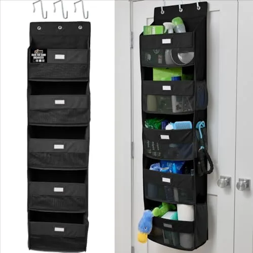 Hang a Canvas Pocket Organizer Where a Cabinet Was Never Going to Fit