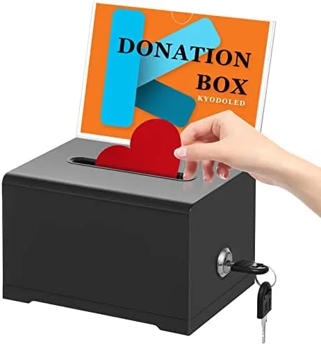 Leave One Donation Box Open Permanently, So a New Pile Never Starts