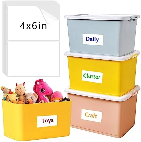 Swap Permanent Marker for a Removable Tag on Every Bin