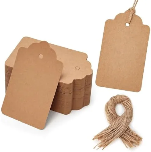 Kraft Gift Tags with Twine