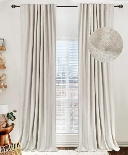 Hang the Curtains Higher and Wider Than the Frame