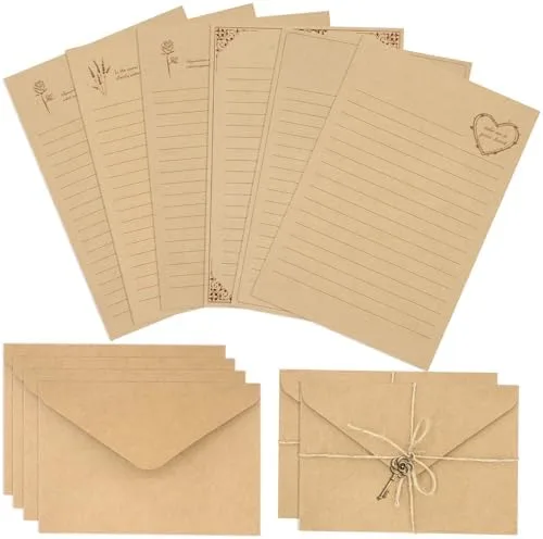 Love Letter Stationery Set with Envelopes