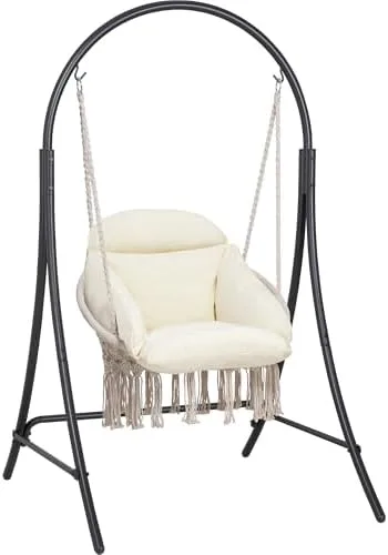 Knot a Macrame Swing Into the Corner for Texture