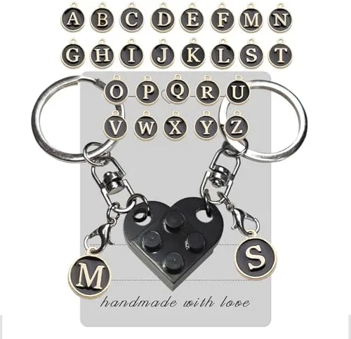 Matching Couple Keychains Set