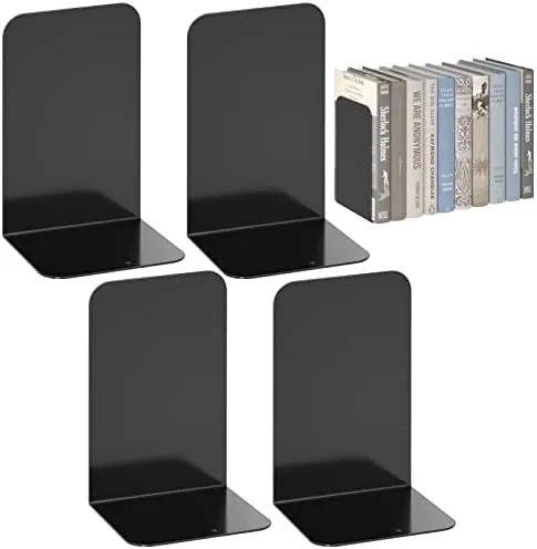 Prop Up the Nightstand Stack with Real Bookends