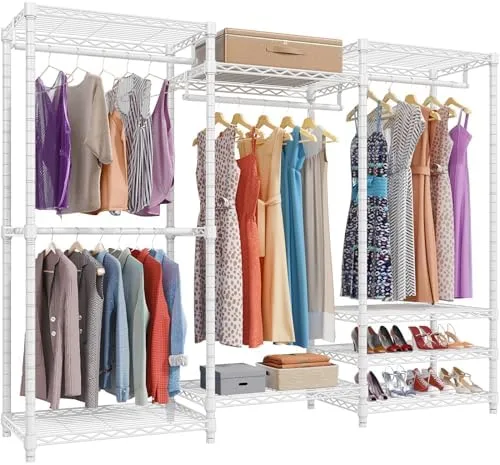 Build an Entire Closet System Without Touching the Wall It Stands Against