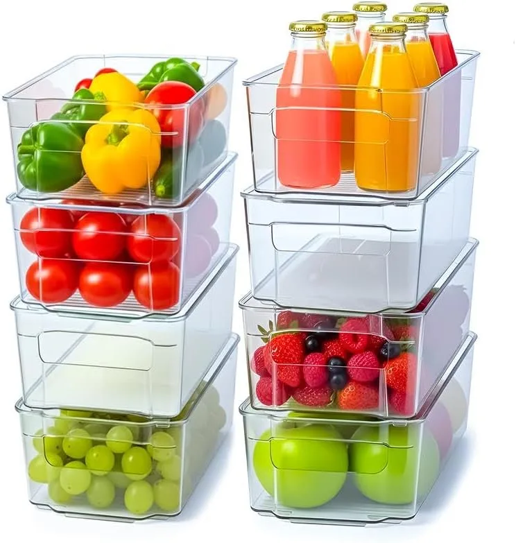Stack Matching Clear Bins So a Closet Reads as One System, Not Ten
