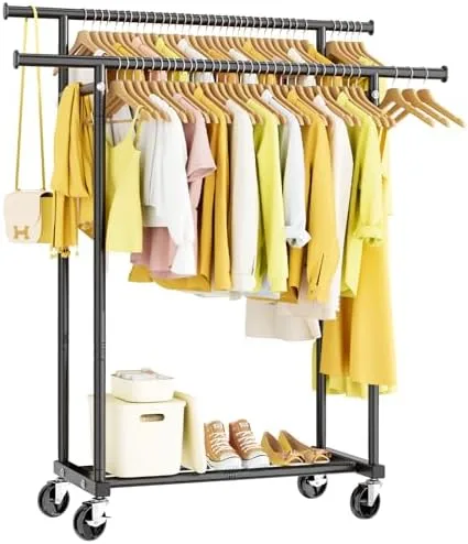 Raise a Closet Rod to Double Height Instead of Running Two Mismatched Rods